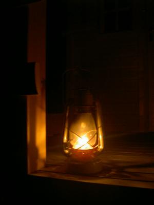 lumière dans la nuit